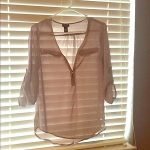 Zip up Blouse